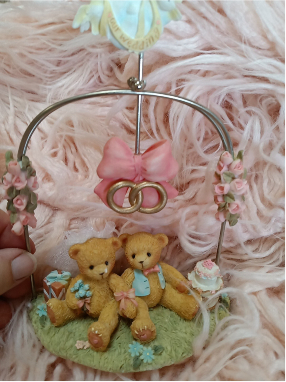 Teddies to Cherish #4001933 “Swinging N Sway Teddies” (2004) Wedding Pendelum